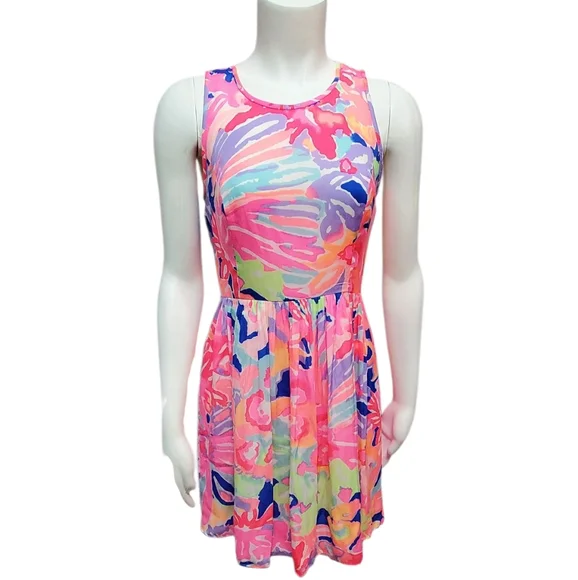 Lilly Pulitzer Sleeveless Kassia Playa Hermosa Dress. Size 0. - Picture 2 of 16